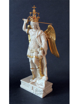 Statua San Michele Arcangelo 22cm