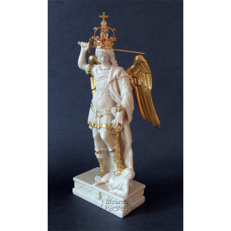 Statua San Michele Arcangelo 22cm