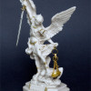 Statua San Michele Arcangelo Resina cap 22cm