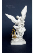Statua San Michele Arcangelo Resina cap 22cm