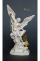 Statua San Michele Arcangelo Resina cap 22cm