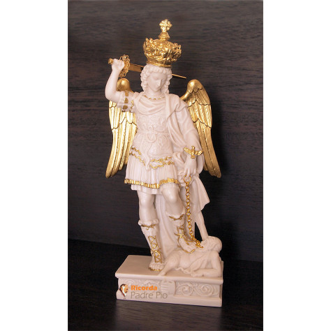 Statua San Michele Arcangelo 27cm