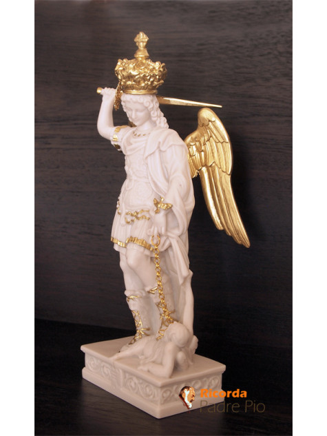 Statua San Michele Arcangelo 27cm