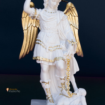 Statua San Michele Arcangelo 27cm