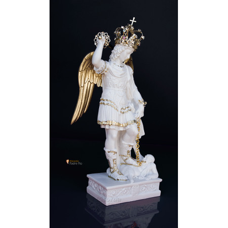 Statua San Michele Arcangelo 27cm