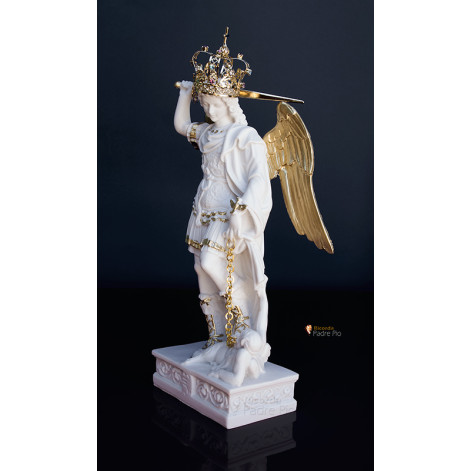 Statua San Michele Arcangelo 27cm