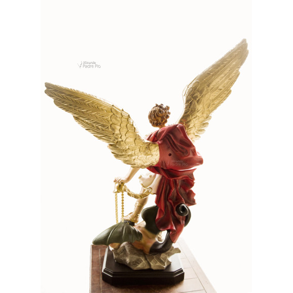Statua San Michele Arcangelo Resina col. 65cm