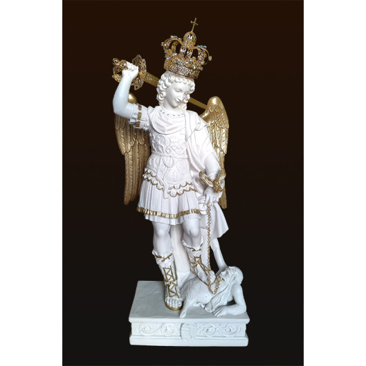 Statua San Michele Arcangelo 45cm