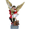 Statua San Michele Arcangelo Resina col. 20cm