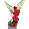 Statua San Michele Arcangelo Resina col. 20cm