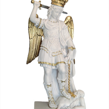 Statua San Michele Arcangelo 18cm