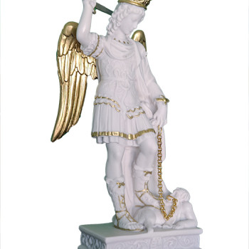 Statua San Michele Arcangelo 18cm