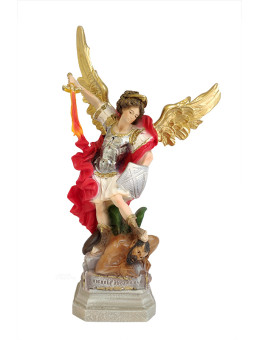 Statua San Michele Arcangelo 35 cm