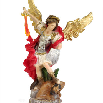 Statua San Michele Arcangelo 35 cm