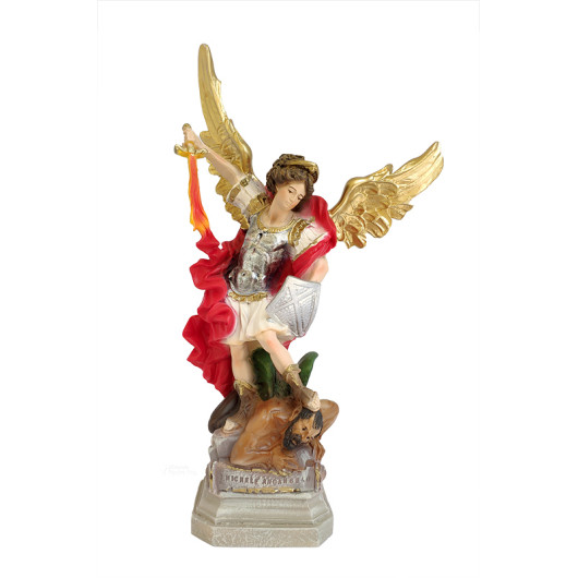 Statua San Michele Arcangelo 35 cm