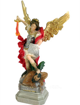 Statua San Michele Arcangelo 35 cm