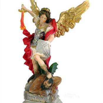Statua San Michele Arcangelo 35 cm