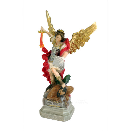 Statua San Michele Arcangelo 35 cm