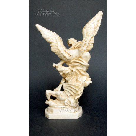 Statua San Michele Arcangelo Antichizzato 30cm