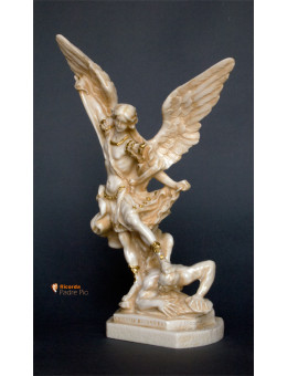 Statua San Michele Arcangelo Antichizzato 30cm