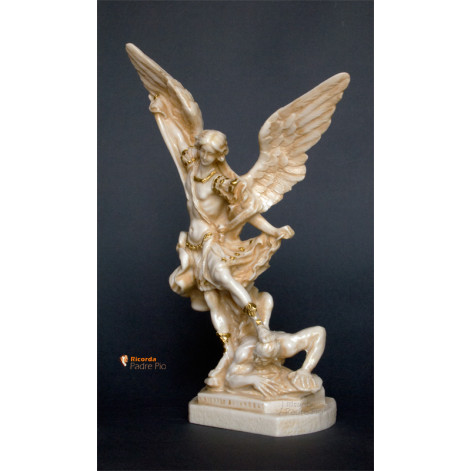 Statua San Michele Arcangelo Antichizzato 30cm