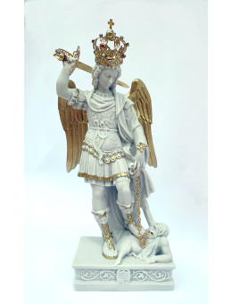 Statua San Michele Arcangelo 34cm