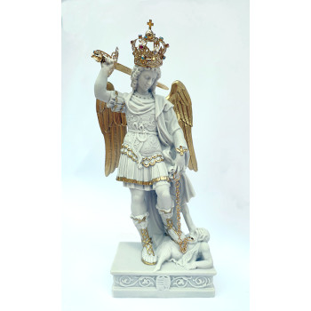 Statua San Michele Arcangelo 34cm