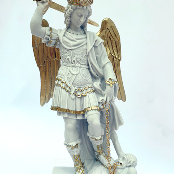 Statua San Michele Arcangelo 34cm