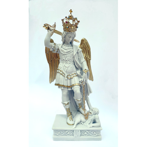 Statua San Michele Arcangelo 34cm