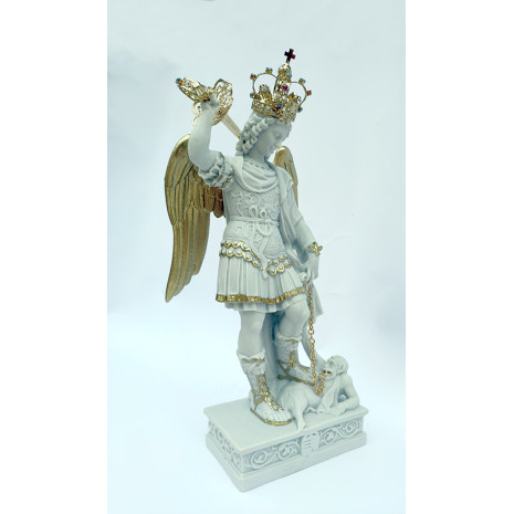 Statua San Michele Arcangelo 34cm