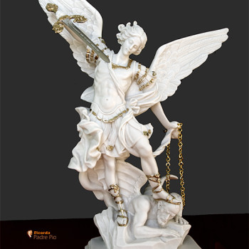 Statua San Michele Arcangelo  40cm