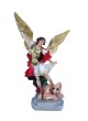 Statua San Michele Arcangelo Resina col. 30cm