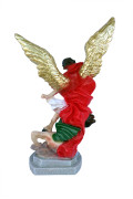 Statua San Michele Arcangelo Resina col. 30cm