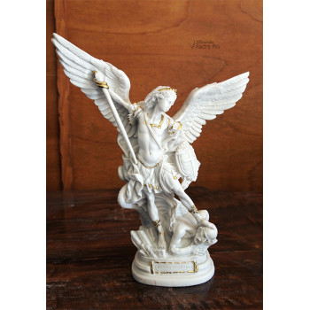 Statua San Michele Arcangelo Capodimonte 40cm