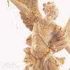 Statua San Michele Arcangelo effetto Capodimonte 52-100cm