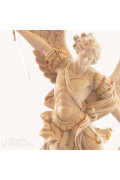 Statua San Michele Arcangelo effetto Capodimonte 52-100cm
