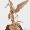 Statua San Michele Arcangelo effetto Capodimonte 52-100cm