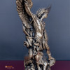 Statua San Michele Arcangelo Bronzato 40cm