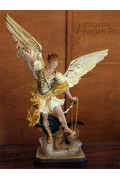 Statua San Michele Arcangelo Resina col. 65cm -100cm