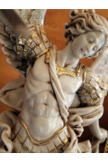 Statua San Michele Arcangelo effetto Antichizzato 52-100cm