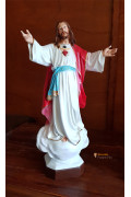 Statua Sacro Cuore di Gesù 45cm