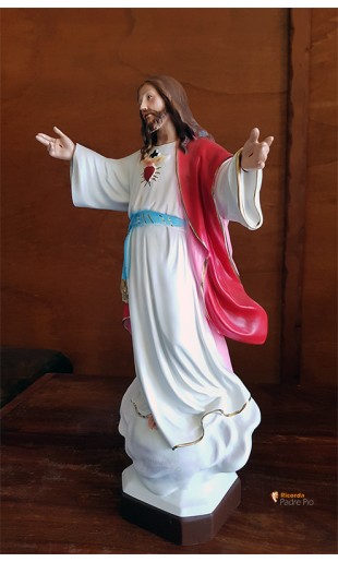 Statua Sacro Cuore di Gesù 45cm
