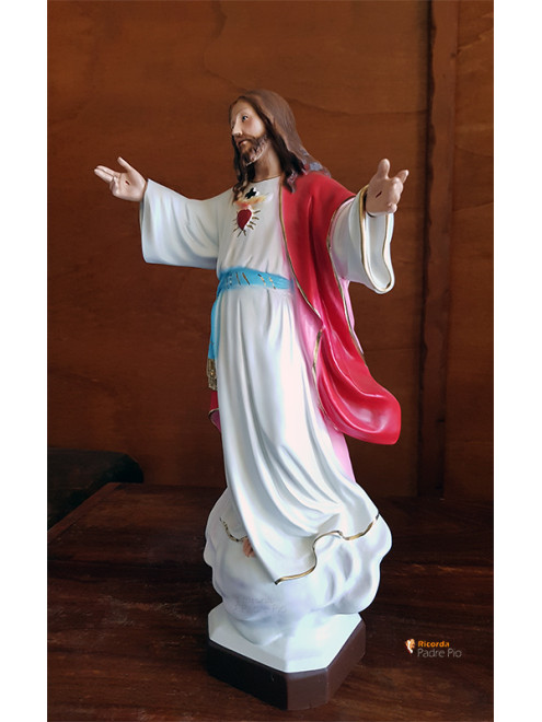 Statua Sacro Cuore di Gesù 45cm