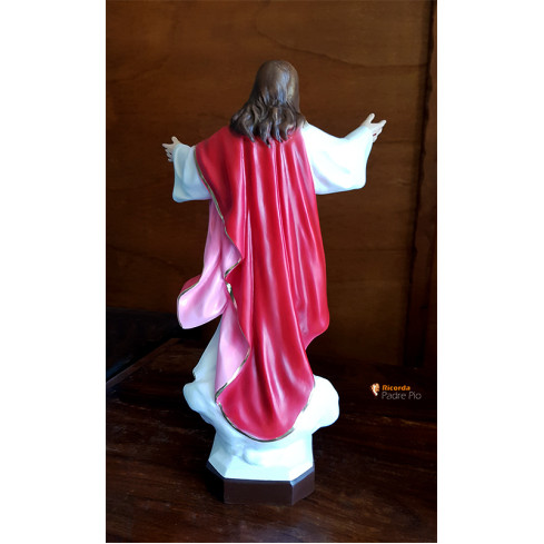 Statua Sacro Cuore di Gesù 45cm