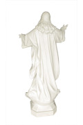 Statua Sacro Cuore di Gesù 85cm effetto Capodimonte