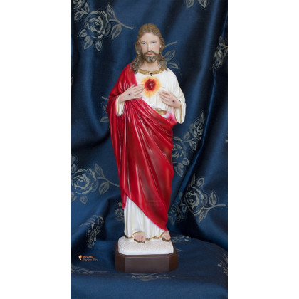 Statua Sacro Cuore di Gesù 40cm