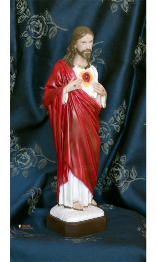Statua Sacro Cuore di Gesù 40cm