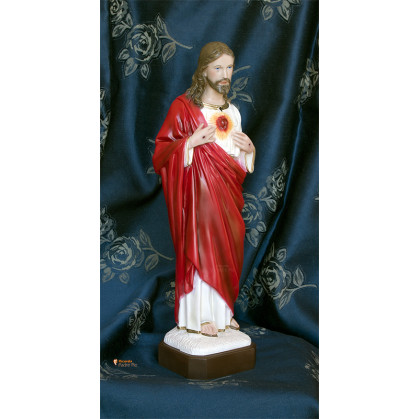 Statua Sacro Cuore di Gesù 40cm