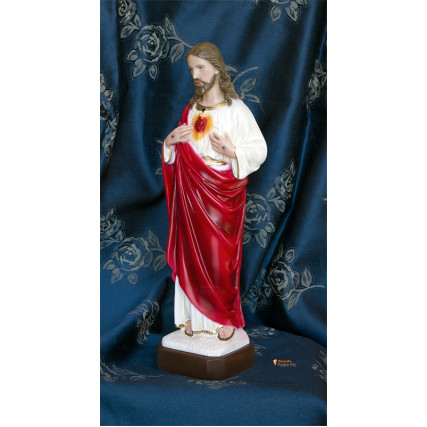 Statua Sacro Cuore di Gesù 40cm