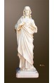 Statua Sacro Cuore di Gesù 50cm effetto invecchiato